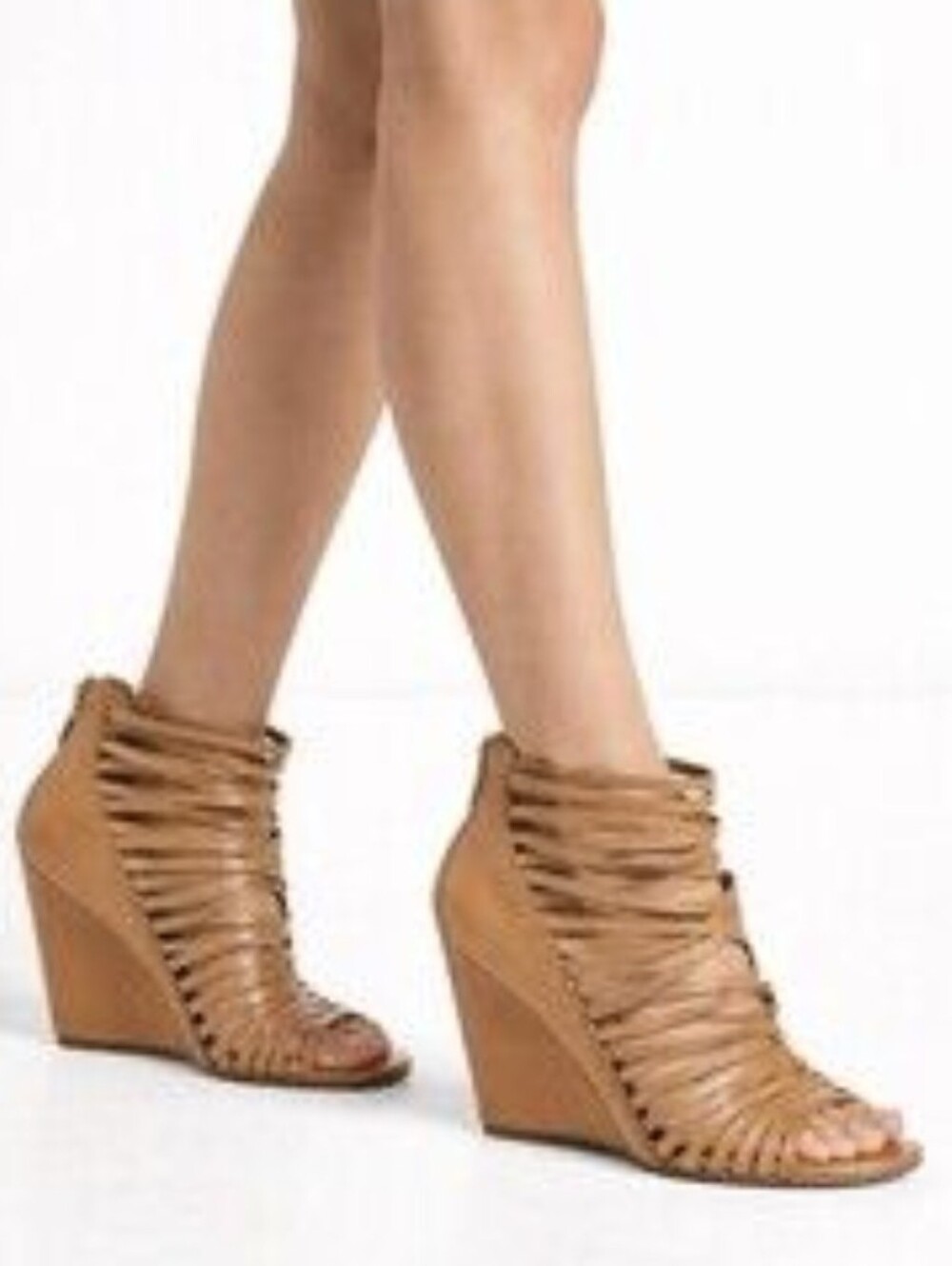 Vince Camuto "Zeppelin" Strappy Wedge Sandals - Size 9.5